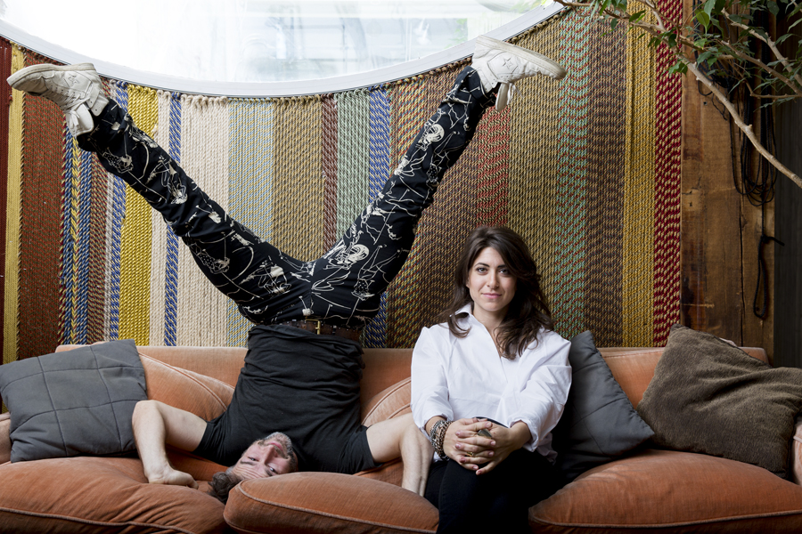 Jon Morris of The Windmill Factory and Leah Siegel of Leisure Cr